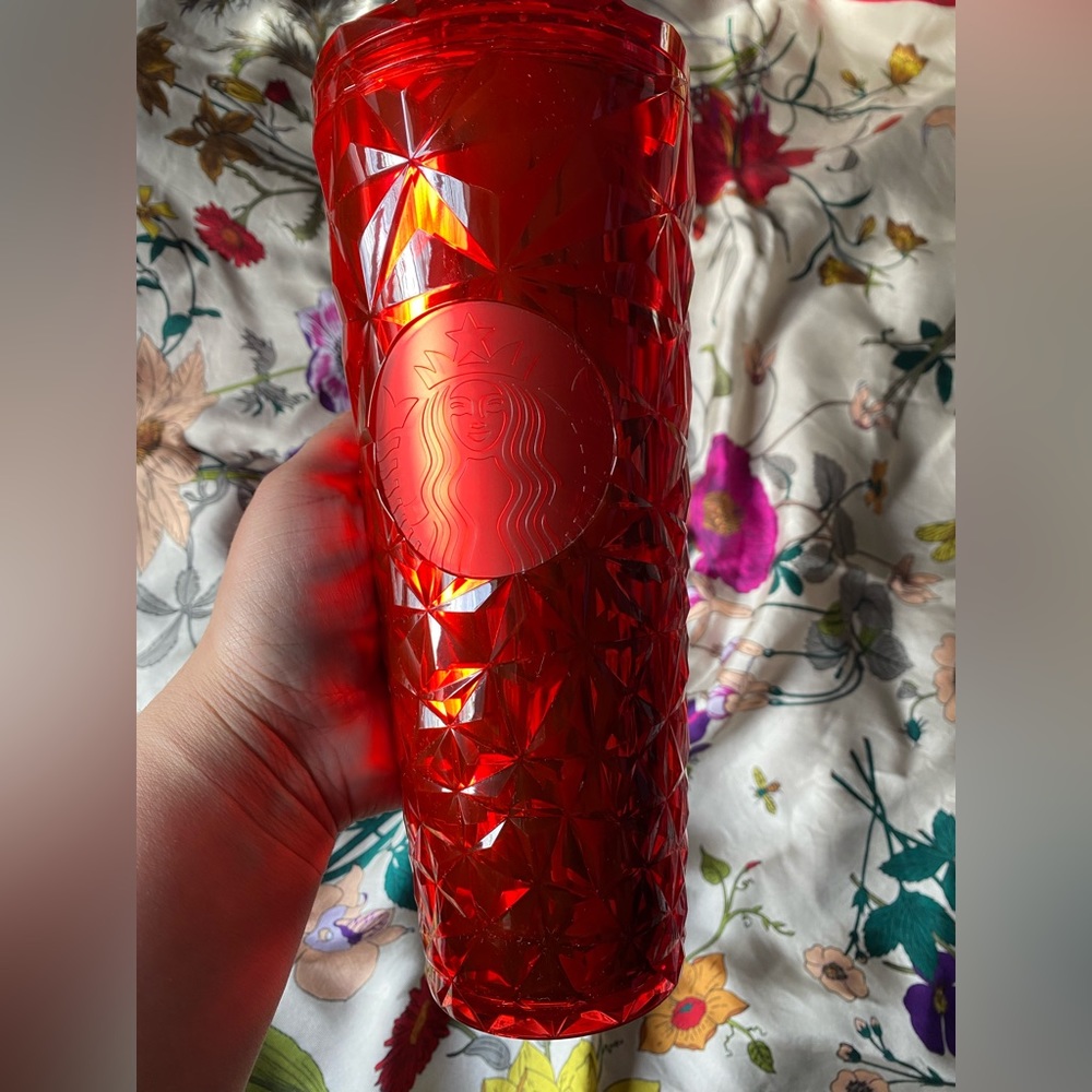 Brand New 2023 Studded Red Xmas Starbucks Tumbler size -Venti - Picture 6 of 6